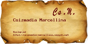 Csizmadia Marcellina névjegykártya